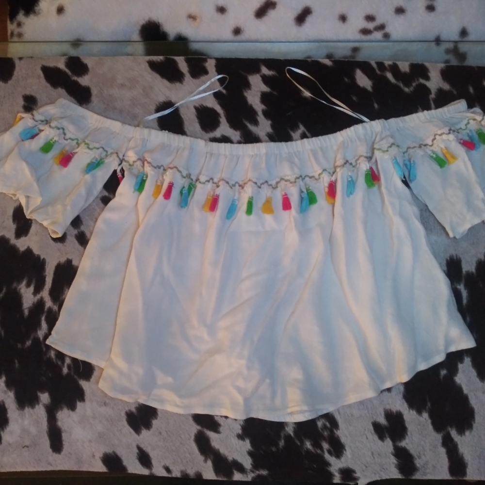 Women's Boho Hippie Crop Top